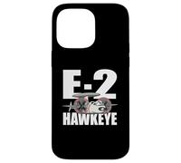 E-2 Hawkeye Tactical Airborne Early Warning Aircraft Cartoon Case for iPhone 14 Pro Max