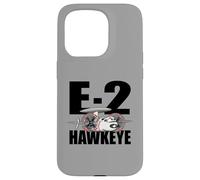 E-2 Hawkeye Tactical Airborne Early Warning Aircraft Cartoon Case for iPhone 15 Pro