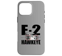 E-2 Hawkeye Tactical Airborne Early Warning Aircraft Cartoon Case for iPhone 16 Pro Max