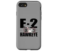 E-2 Hawkeye Tactical Airborne Early Warning Aircraft Cartoon Case for iPhone SE (2020) / 7/8