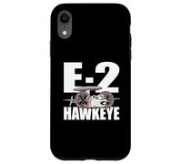 E-2 Hawkeye Tactical Airborne Early Warning Aircraft Cartoon Case for iPhone XR
