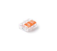 E.4191T Lever Quick Connector 3x 0.2-4.0mm2 Transparent