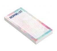 E&A Distribution Limited Magnetic Shopping List Notepad For Fridge Board with 50 Tear Off Multicolored Pages For Organization and Shopping Item (1)