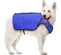 E&A Distribution PET COOLING JACKET LARGE/MEDIUM 80X61CM Breathable Vest Durable Washable 6 Hours Cool Summer
