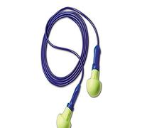 E-A-R by 3M 10080529180015 3M 318-1001 E-A-R Push-Ins Disposable Corded Earplugs, OSFA, Blue, One Size Fits All (Pack of 100)