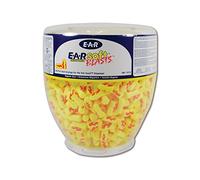 E-A-R by 3M 10080529910124 391-1010 Soft Yellow Neon Blasts Disposable Uncorded Earplugs, One Size Fits All (Pack of 500)