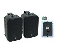 e-audio 6.5 2-Way Background Music Speakers With Brackets 200W 8 Ohm