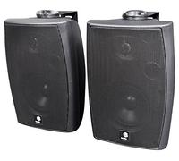 E-Audio 60w Active Wall Mounted Speakers with Bluetooth & Auxiliary Input