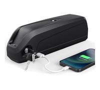 E-Bicycle Battery,Waterproof Lithium-Ion Electric Bike Battery for Ebike Conversion Kit,Plug is Optional,XT60 Plug is Sent by Default 48V20AH