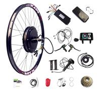 E-bike 2000W52V Motor Kits, XT150 XT90 Connectors, Rear Wheel Convesion Kits, Ron Type Throttle Kits, 27.5'' Wheel, UKC1 Display, 45A Controller, V12 PAS, Brake, Ron Type Throttle, Controller Box