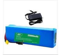 E-Bike Battery 48V 25Ah with Built-in BMS and Charger for Electric Bicycle and Scooter,Anderson plug(XT60)