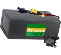 E-bike Battery 48V 8Ah 10Ah 12Ah 15Ah 18Ah 20Ah 25Ah Li-ion Battery Pack 48V Electric Bike Lithium Battery with Charger for 200W 500W 800W 1000W Motor 48V,8Ah