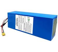 E-Bike Battery 52V 45AH, 14S4P Electric Battery Pack for 200W-2300W Motors, Waterproof PVC with Built-In BMS and Charger, Removable Replacement