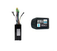 E-bike Controller Kit, 24V/36V/48V 30A/40A UKC3 LCD Display Two-Mode Sine Wave Self-Learning Function Heat Dissipation Design Electric Bicycle Scooter(30A)