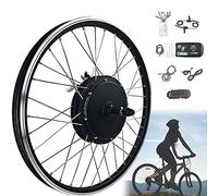 e bike conversion kit 250W/350W/500W Electric Bicycle LCD Display, 20"/ 24" / 26"/ 27.5" / 28"/ 29" / 700c Front Electric Wheel Hub Assembly Motor Controller,36V350W-28