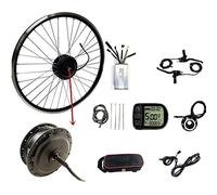 e bike conversion kit 36V 250W 350W 500W Electric, Rear Wheel Electric Bicycle Motor with LCD Display, E- Cycling Hub with Intelligent Controller and PAS,36V250W-28
