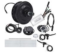 E-bike Conversion Kit, 48V 500W Electric Bicycle Rear Wheel Conversion Kit Electronic Bike Rear Wheel Hub Motor Set with KT-900S Display Meter for 12G Wheel(27.5in)