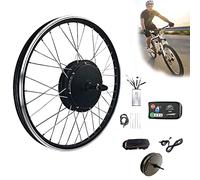 e bike conversion kit E 20"/ 24" / 26"/ 27.5" / 28"/ 29" / 700c Front Wheel 36V 250W 350W 500W, Electric with Intelligent Controller and PAS,36V350W-20