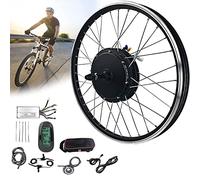 e bike conversion kit E- 36V 250W/350W/500W Powerful Electric Blushless Rear Motor Wheel for 20" 24" 26" 27.5" 28" 29" 700C E with LCD Display,36V500W-28
