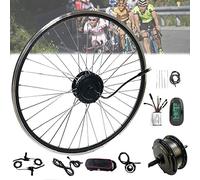 e bike conversion kit E- 48V 250W/500W/1000W Powerful Electric Front Wheel Brushless Hub Motor for 20" 24" 26" 27.5" 28" 29" 700C E,48V500W-20