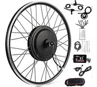 e bike conversion kit Electric Bicycle 20"/24"/26"/27.5"/28"/29"/700C E- Rear Wheel High Speed Direct Drive Controller Electric with LCD Display for Road,48V1000W-27.5inch