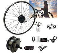 e bike conversion kit Electric Bicycle, 48V250W, 48V500W, 48V1000W Motor, Rear Wheel Brushless Gearless Hub Motor Display & Intelligent Controller Road,48V500W-20inch