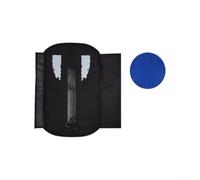 E-Bike for battery Cover Waterproof Dustproof For Electric Bicycle | Thickened Diving Material With Zipper Design, Rain Scratch Protection For Commuting Travel, Orange Blue Lining, 54x45cm