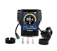 E-Bike LCD Display Control Unit, With Mileage Tracking Speed Monitoring, 3.2-Inch IPS Screen For Electric Bicycle Motor Kit