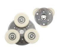 E Bike Motor Gear Kit 36T Planetary Nylon Gears Motor Gear Clutch Kit Motor Steering Clutch Equipment Tool Accessory for Electric Scooters Electric Car Electric Bicycle