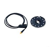 E Bike Pedal Assist Sensor with Dual Hall Technology for Electric Bicycle Crank Mount, SM Connector, Waterproof Design for Reliable Signal Detection