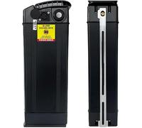E-Bike Pedelec Battery 48V Rechargeable Battery Pack 12Ah 15Ah 20Ah 25Ah 30Ah 35Ah with BMS Protection High Power Battery for 500-1500W Motor Electric Bicycle Scooter 48V 25Ah,370mm