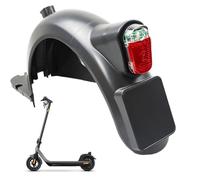 E Bike Rear Mudguard, e Rear Mud Scooter,Scooter Replacement Parts | IPX4 High Brightness Benefit E-Bike License Holder