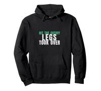 E-Bike Rider - Hit The Cutoff Legs Took Over - Electric Bike Pullover Hoodie