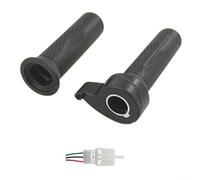 E Bike Throttle 3 Pin Electric Bike Throttle Grips SM 2.8 Interface Waterproof Cable 1.5m for Mountain Bike E-Bike 22.2mm Handlebar(2.8 3-pin)