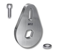 E Bike Torque Arm Set, Universal M12, Electric Bicycle E Bike Rear Axle, 6mm Thick, Made from Stainless Steel, Suit 250W, 350W, 500W 750W, 1000W, 1500W, 2000W Motors.