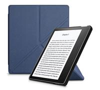 E-book Protective-Shell, PU Leather Origami Case For 7 Inch Kindle Oasis (9th-10th Generation,2017-2019 Release) Slim Flip Cover Case Ebook Reader (Color : Dark blue)