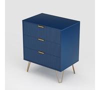 e Buffet Cabinet, 60x40x70 cm, Living Room Credenza, 3-Drawer Sideboard, Dining Room Storage, Stylish Entryway Furniture, Modern Drawer Unit, Home Decor