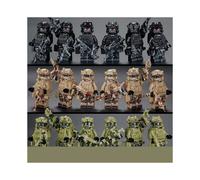 (E) Building Blocks Ghost Special Forces Military Special Forces People's Armed Forces Boys Assembled Children's Toys Fit Lego
