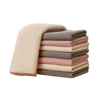 E&C Life Kitchen Towels, Microfibre Cloth, Cleaning Cloth, Dish Cloth,Ultra Absorbent Quick - Dry Cloths for Kitchen, Bathroom, Soft Reusable Cleaning Rags, Multi-Colour Pack