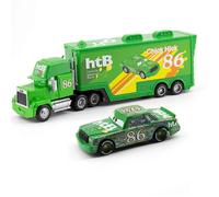 (E) Cars Chick Hicks Lightning McQueen Mack Hauler Truck & Car Toy Boys Birthday Gifts