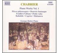 E. Chabrier - Piano Works-Vol. 1 [New CD]