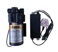E-Chen Self Regulating Booster Pump RO Reverse Osmosis Unit With Transformer 50-400gpd (100gpd)