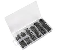 E-Clip Retainer Assortment 800pc Metric