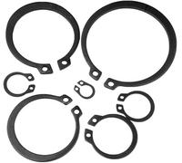 e Clips, C Type External Circlip Retaining Rings Snap Rings for Shaft 65 Manganese Steel M3 to M20(10pcs,M18)