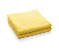 E-Cloth Bathroom Microfibre Cleaning Cloth, Absorbent Bathroom Cleaner for a Spotless Shine Bathroom Counters and Bath Tubs, Washable and Reusable, 100 Wash Promise, Yellow, 2 Pack