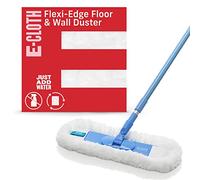 E-Cloth Flexi-Edge Floor & Wall Duster, Reusable Dusting Mop for Floor Cleaning, Floor Cleaner Ideal for Harword, Tile, Laminate and other Hard Surfaces, 100 Wash Promise, 1 Pack