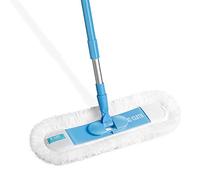 E-Cloth Flexi-Edge Floor & Wall Duster, Reusable Dusting Mop for Floor Cleaning, Floor Cleaner Ideal for Harword, Tile, Laminate and other Hard Surfaces, 100 Wash Promise, 1 Pack
