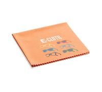 E-Cloth Glasses Microfibre Cloth – Streak-Free for Sunglasses & Eyeglasses, Orange, 1 Pack