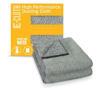 E-Cloth High Performance Dusting Cloth, Reusable Microfiber Cloth for Dusting, 100 Wash Guarantee, Grey, 2 Pack