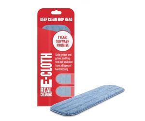 E-Cloth Microfiber, Damp Mop Head-1 Pack, Eco Packaging | Washable Replacement Pads, Multi-Surface Floor Cleaning Cloths, Hardwood, Tile & Laminate